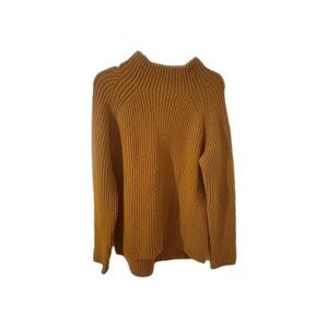 Madewell Golden Harvest Northfield Mockneck Sweater WomenSmall Cozy Knit Pullove
